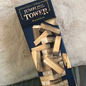 FREE W/ BUNDLE: Jumbling Tower Game (Off-brand Jenga)
